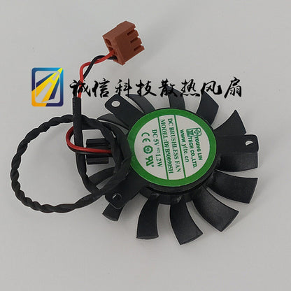 Yonglin DFB500905H 5V 1.2W cooling fan Hole pitch 3.4-3.4-2.6 Diameter 4.4cm