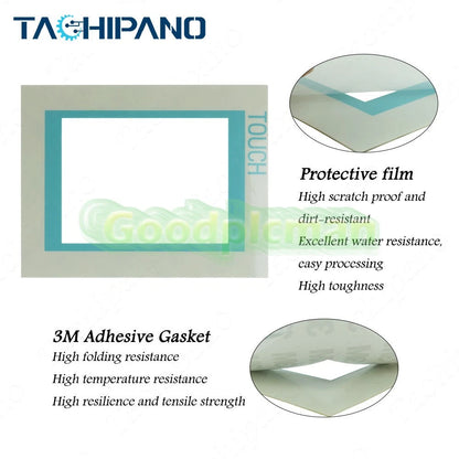 Plastic Case for TP177 with Touch Screen + Protective Film
