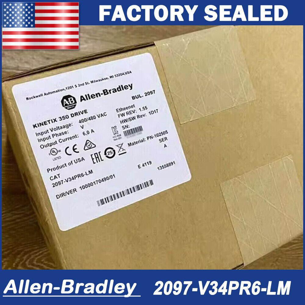 Allen-Bradley 2097-V34PR6-LM Kinetix 350 Servo Drive - ALLEN-BRADLEY