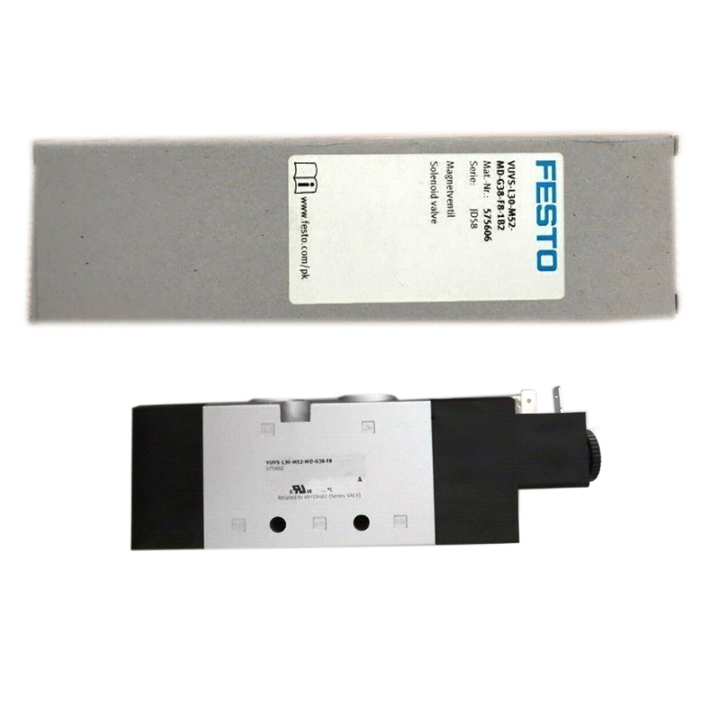 new 1PCS FESTO VUVS-L30-M52-MD-G38-F8-1B2 575606 Solenoid valve - FESTO