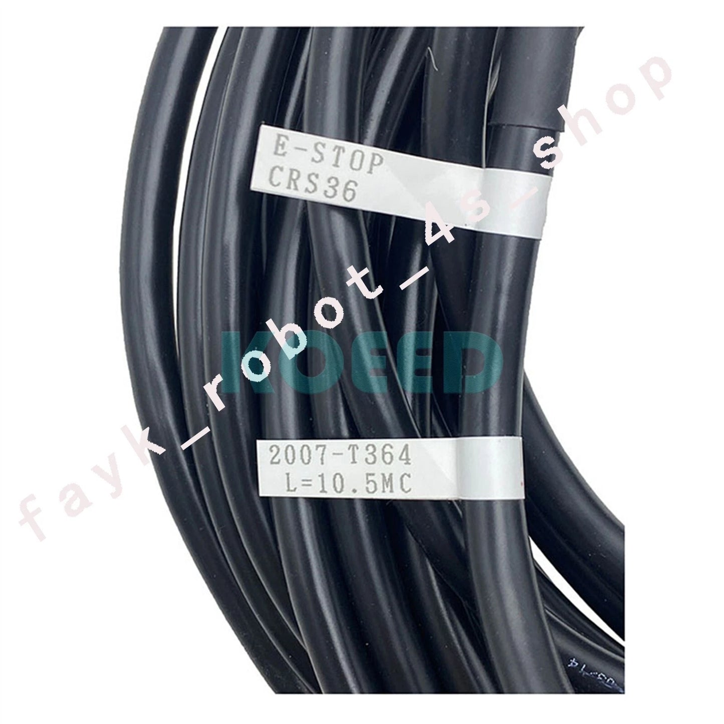 10M Cable/plug F FANUC Robot A05b-2256-C113#EMH/EAW/ESW teach pendant connector