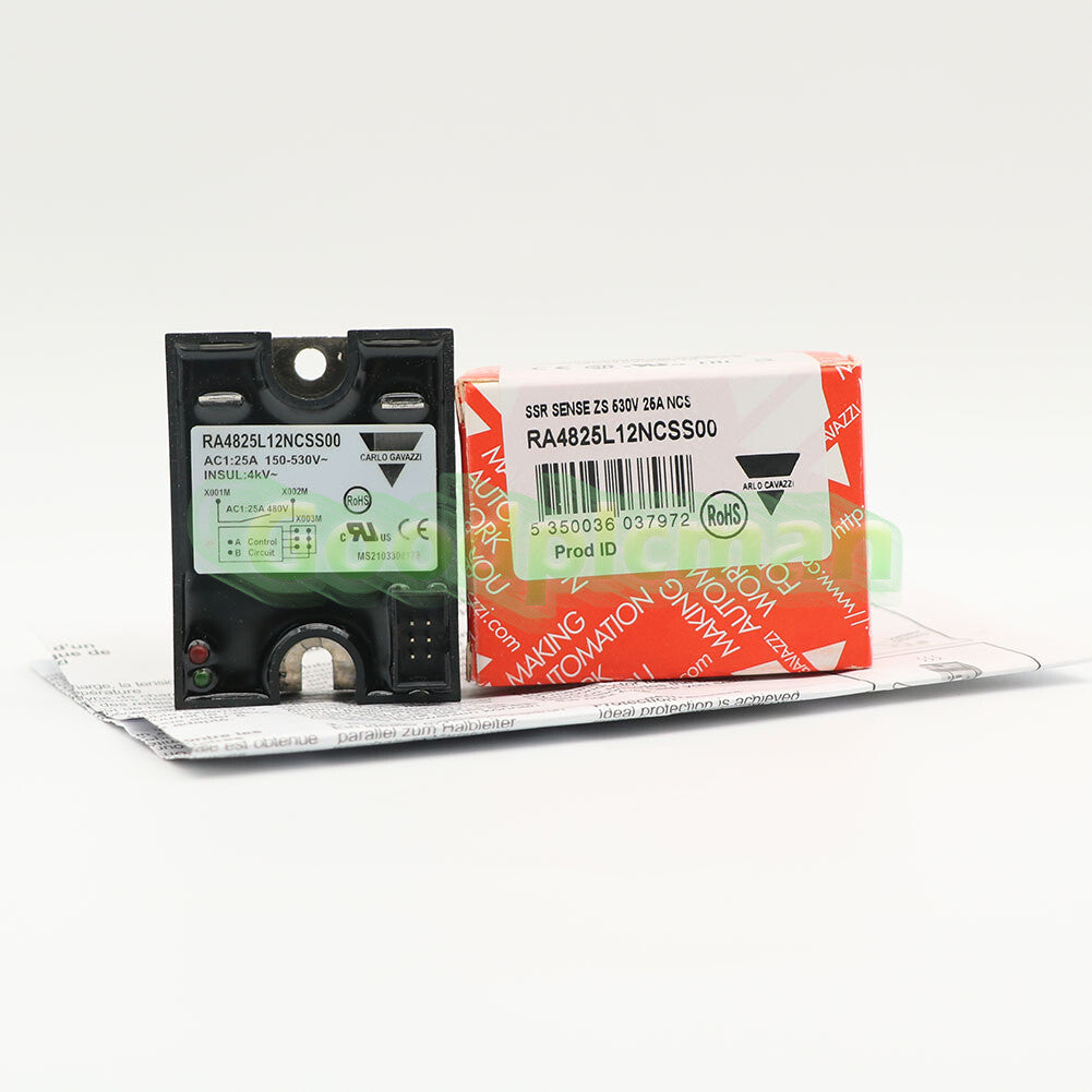 CARLO GAVAZZI solid state relay RA4825L12NCSS00 1PCS *