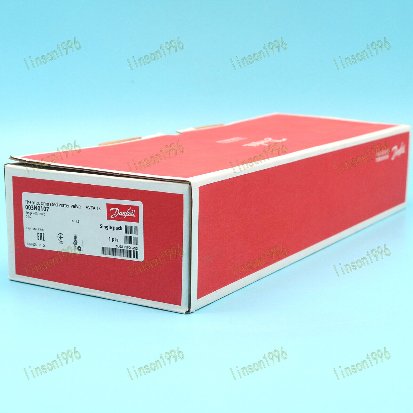 Danfoss AVTA15 003N0107 Thermostatic Valve 1PC In Box SHIP - DANFOSS