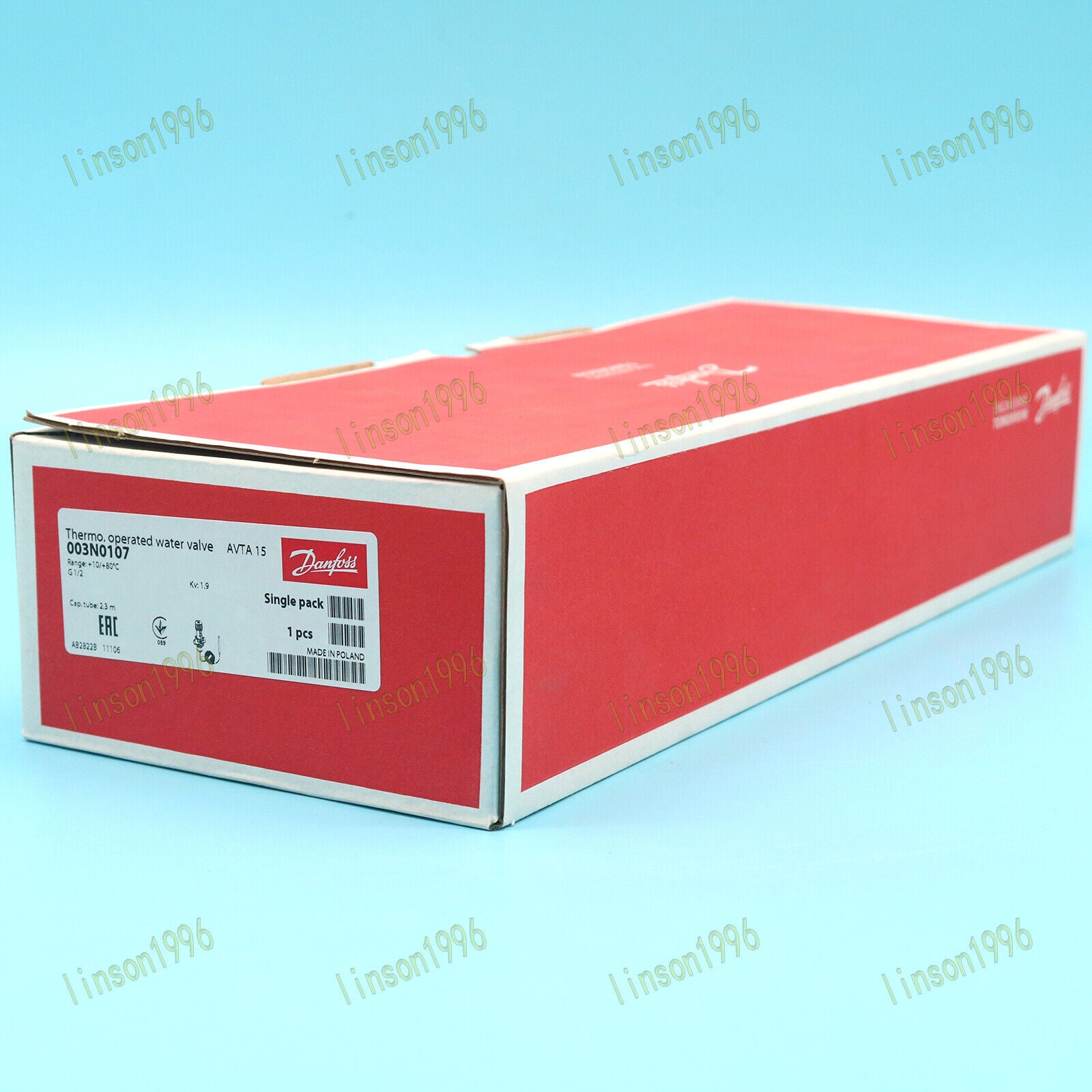 Danfoss AVTA15 003N0107 Thermostatic Valve 1PC In Box SHIP - DANFOSS