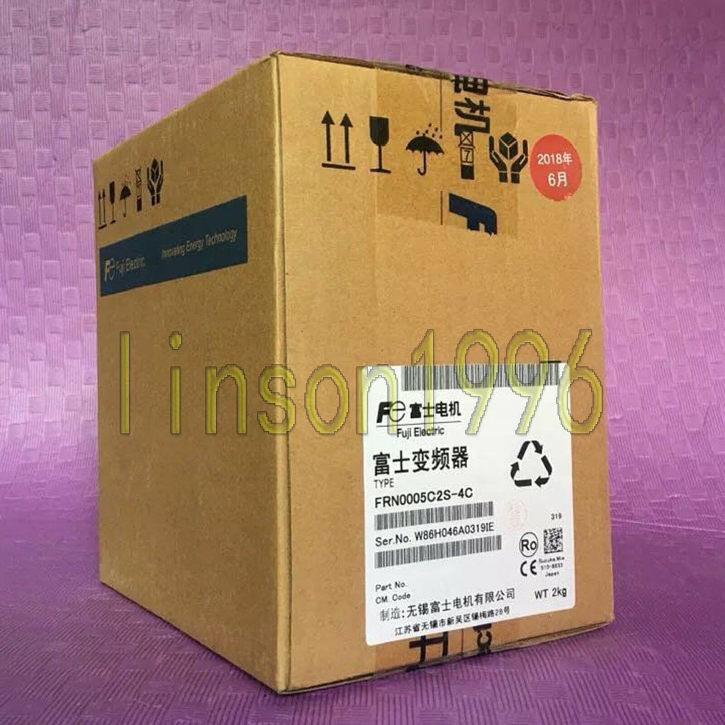 One FUJI Inverter FRN0005C2S-4C 1.5KW 3P 380V 50/60HZ 4.3A - ONE
