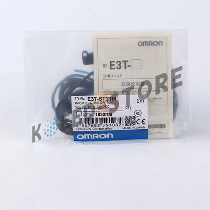 1PCS Omron E3T-ST21M E3TST21M 2M Photoelectric Sensor