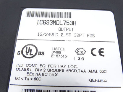 FANUC IC693MDL753H PLC Module - High-Performance Control Solution - FANUC