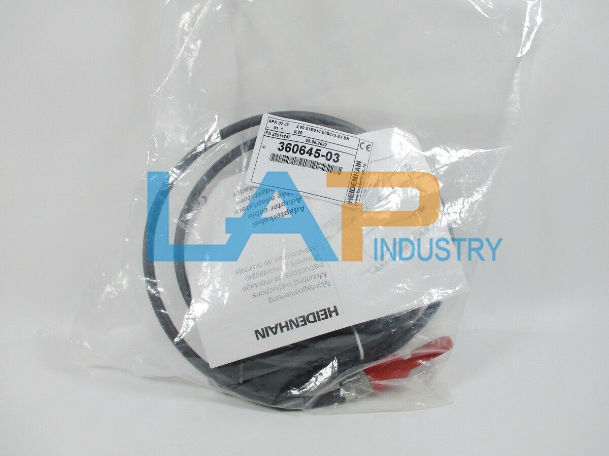 new 1PCS  FOR Heidenhain Encoder Cable LS187 360645-03