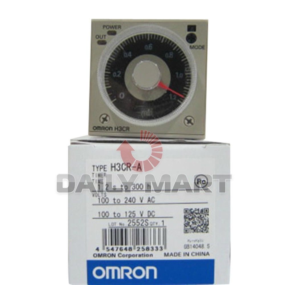 new OMRON H3CR-A 100-240VAC SOLID STATE MULTI FUNCTIONAL TIMER RELAY, SHIP - OMRON