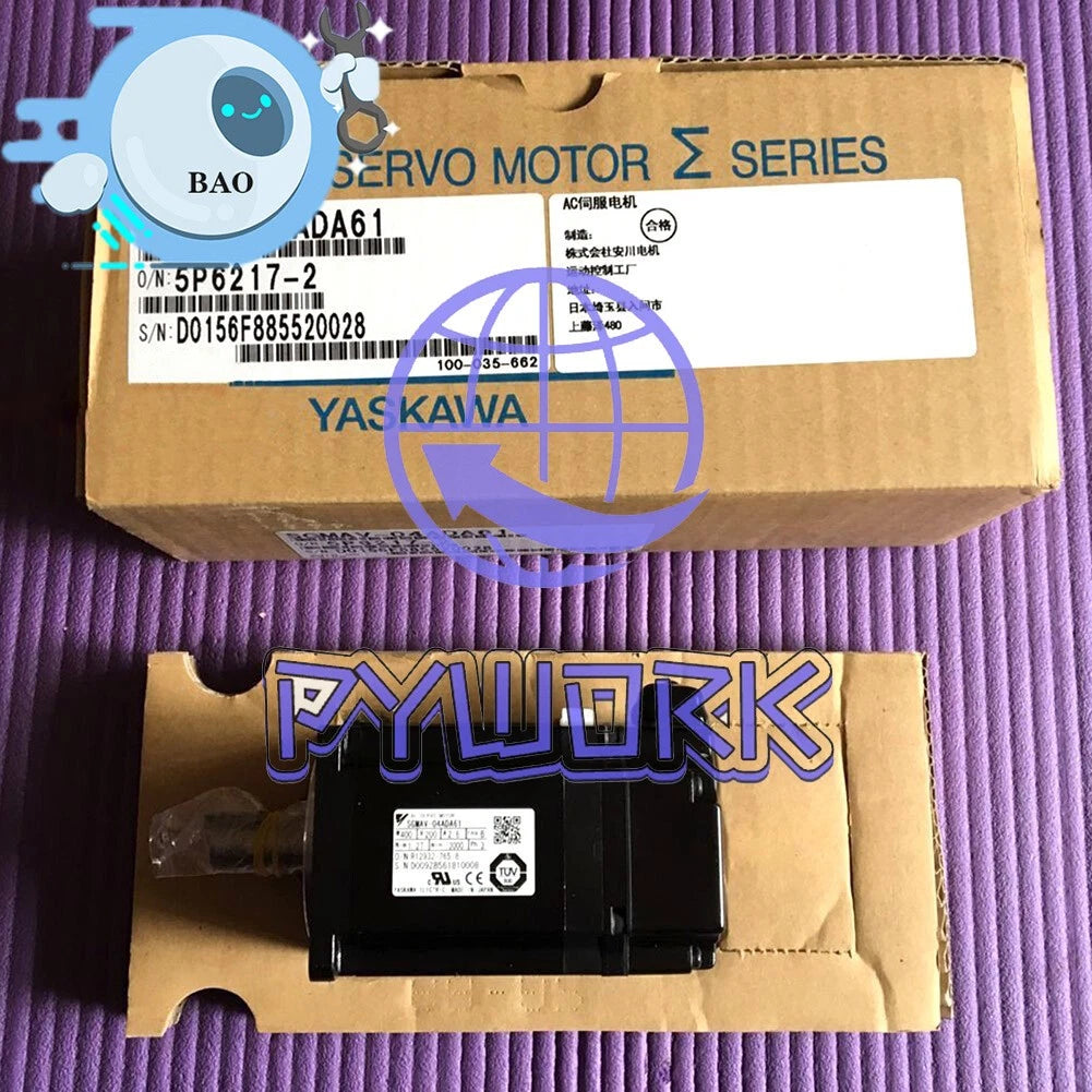 1PCS Yaskawa Servo Motor 400W SGMAV-04ADA61