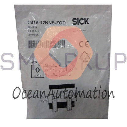 SICK IM18-12NNS-ZQD DC 3-Wire Cylindrical Proximity Sensor