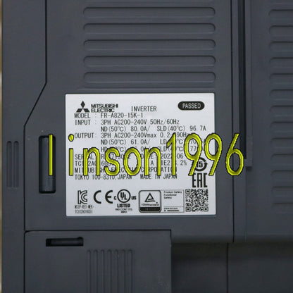 new Mitsubishi Inverter In Box FR-A820-15K-1 - MITSUBISHI