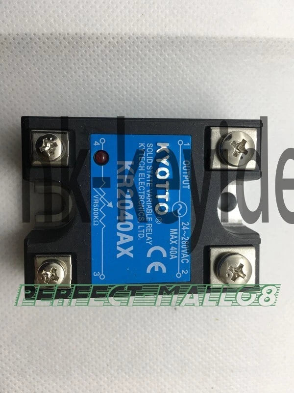 FOR KYOTTO --KR2040AX 24-280VAC 40A Solid State Relay1PC