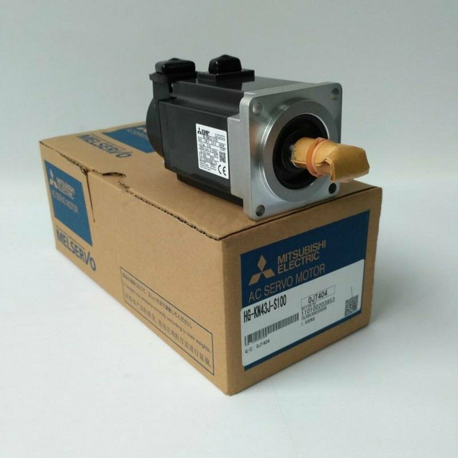 New Mitsubishi HG-KN43J-S100 Servo Motor, One Year Warranty - MITSUBISHI