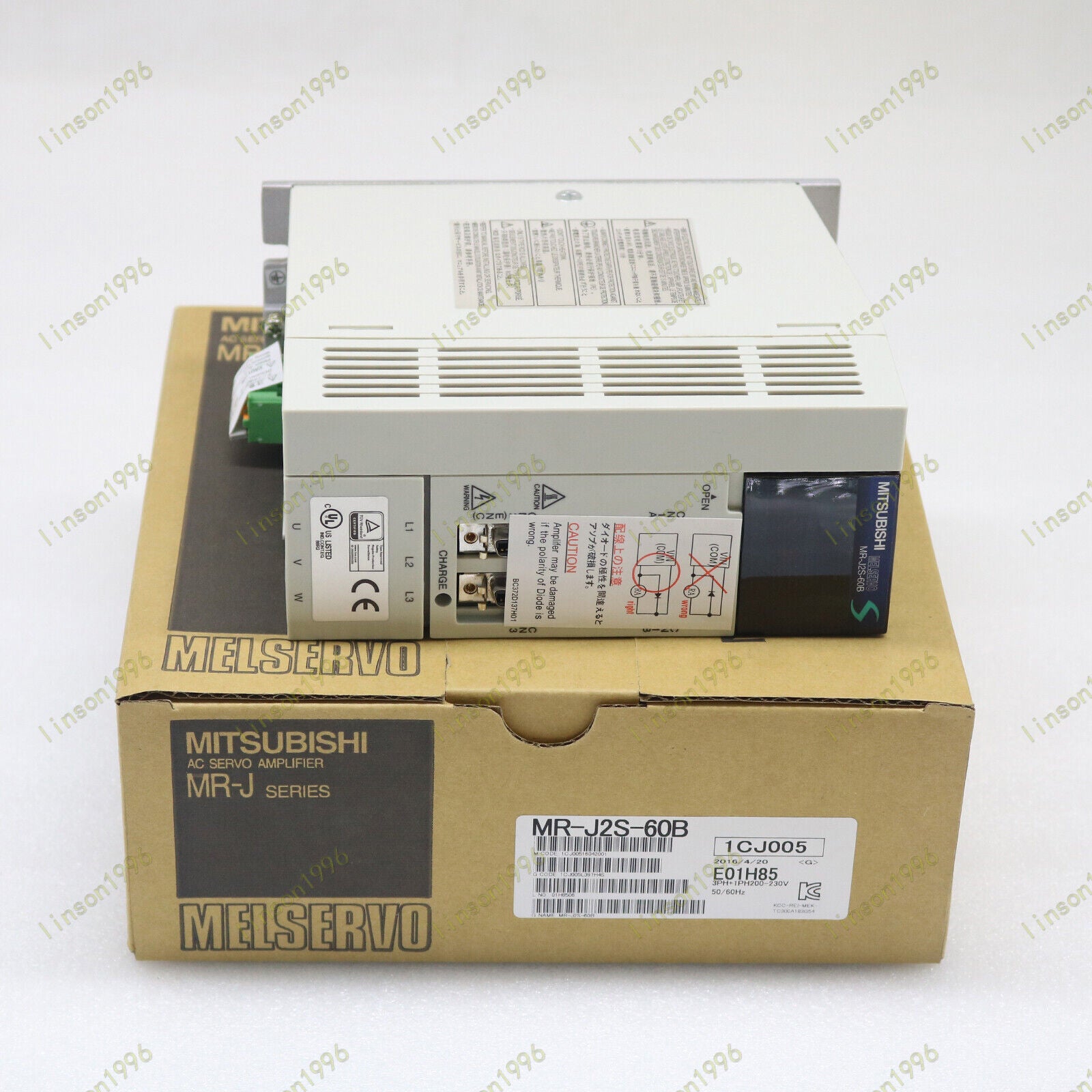 Mitsubishi MR-J2S-60B AC Servo Amplifier Drive - MITSUBISHI