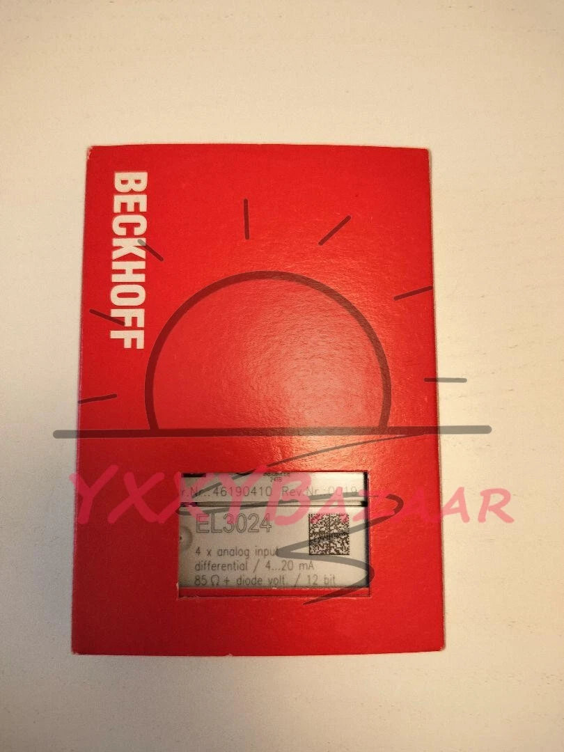1PC BECKHOFF EL3024 EtherCAT Terminal 4channel analog input 4-20mA 12bit