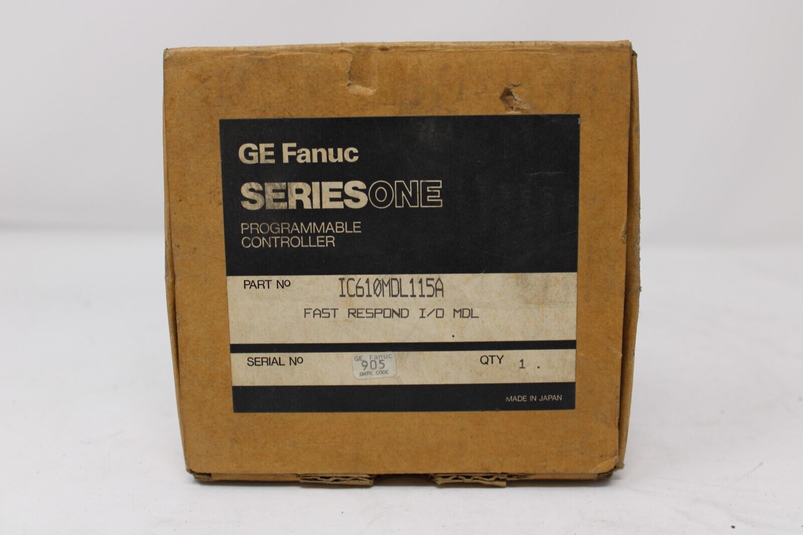 used GE Fanuc IC610MDL115A Fast Response Module - GE FANUC