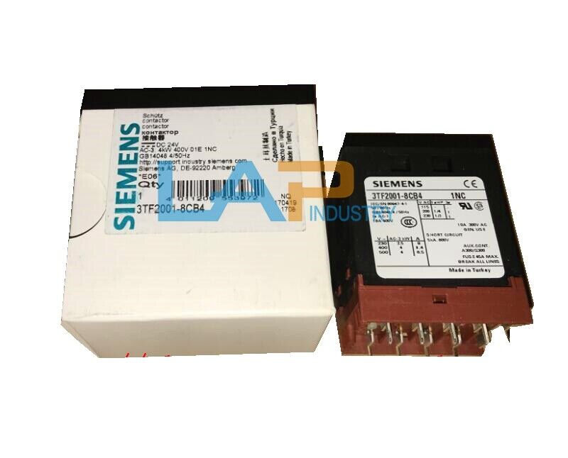 new 1PC  FOR SIEMENS 3TF2001-8CB4 DC24V Contactor