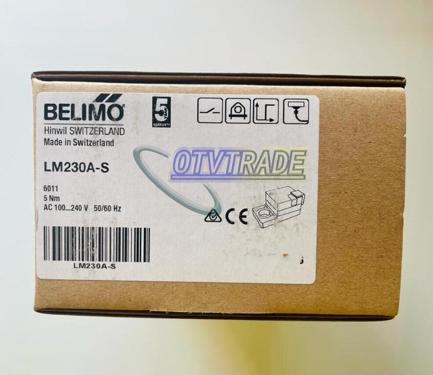 new  One BELIMO Electric Throttle Air Valve Actuator LM230A-S 5NM BELIMO