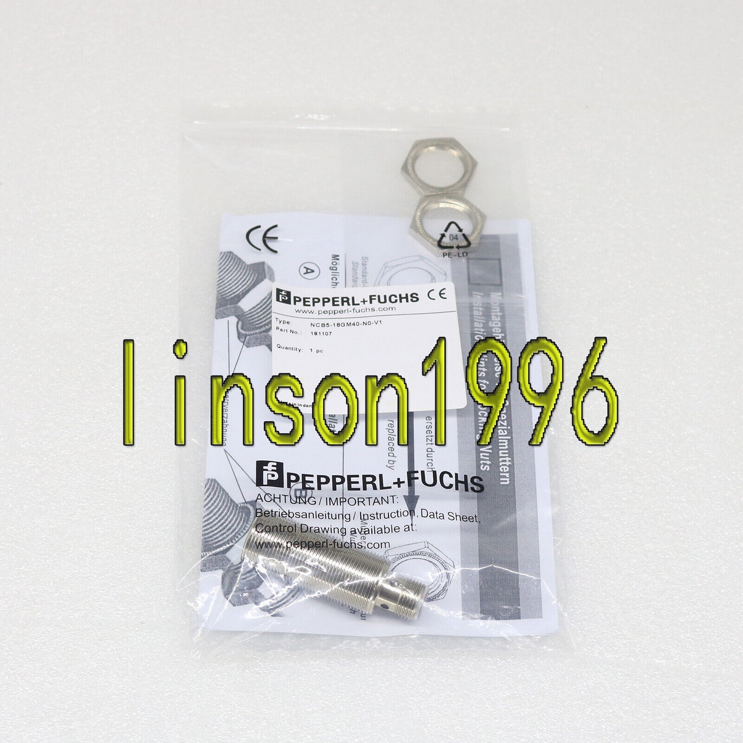 new Pepperl+Fuchs NCB5-18GM40-NO-V1 NCB5-18GM40-N0-V1 Proximity Switch SHIP - PEPPERL