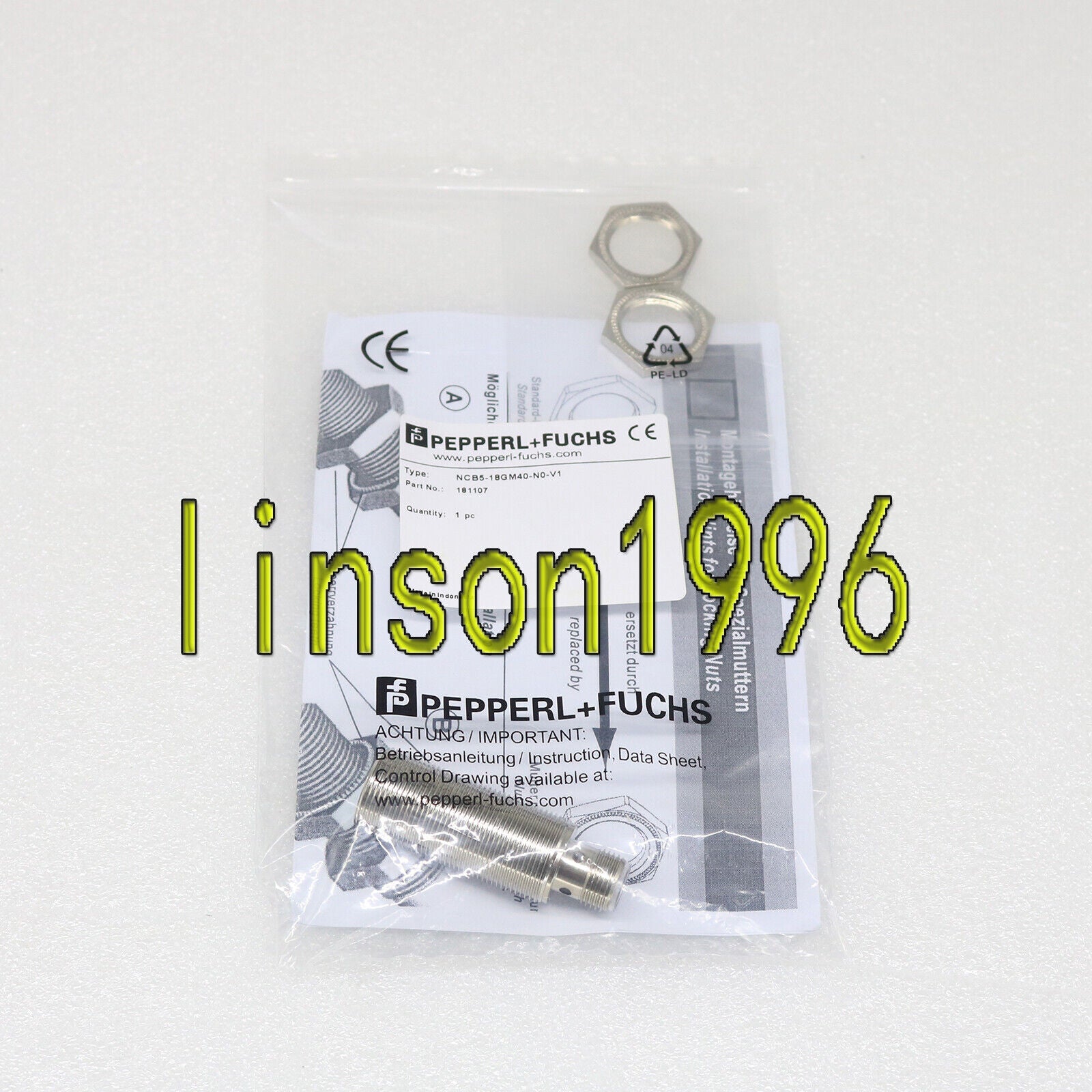 new Pepperl+Fuchs NCB5-18GM40-NO-V1 NCB5-18GM40-N0-V1 Proximity Switch SHIP - PEPPERL