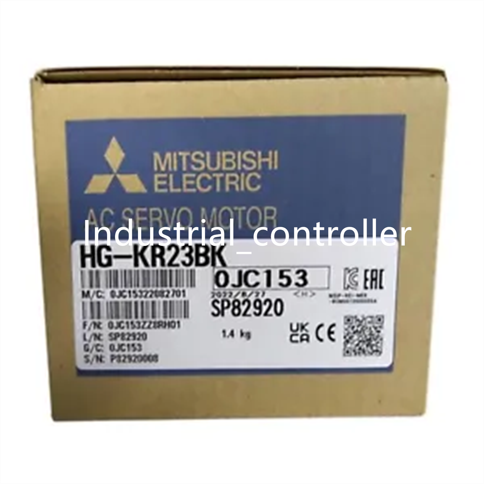 1PC Mitsubishi HG-KR23BK Servo Motor - MITSUBISHI