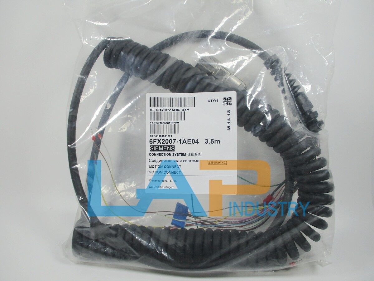 new 1PCS  For SIEMENS Handwheel Cable 6FX2007-1AE04 17-pin 3.5M