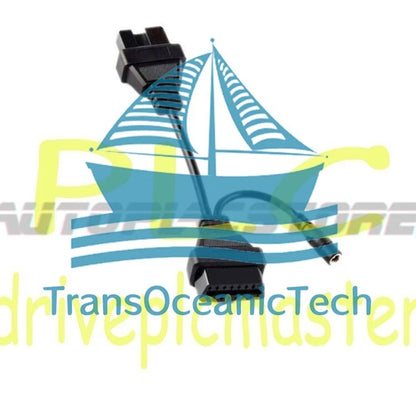 1pc For Mitsubishi Diagnostic Scanner 12 Pin OBD1 to 16 Pin OBD2 Convertor Cable