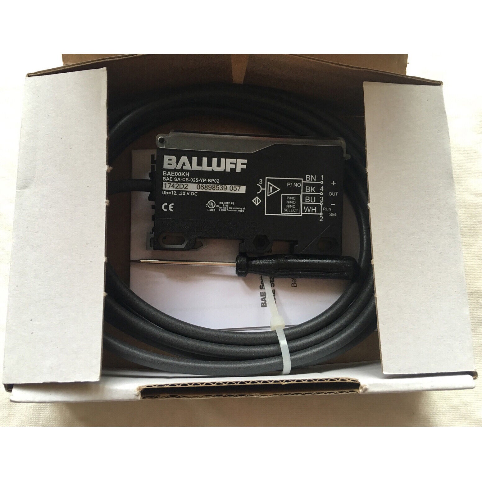 new  BALLUFF amplifier BAE SA-CS-025-YP-BP02 in box SPOT STOCK BALLUFF