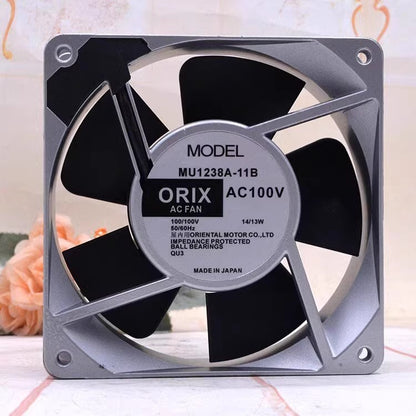 ORIX MU1238A-11B 12038 AC100V 14/13W 12CM Inverter Cooling Fan