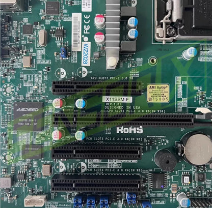 Supermicro X11SSM-F For Intel C236 Chipset LGA1151 DDR4 Server Motherboard~