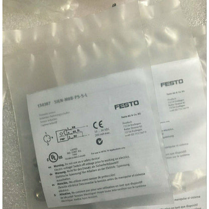 new festo 150387 proximity switch sien-m8b-ps-s-l spot stocks - FESTO