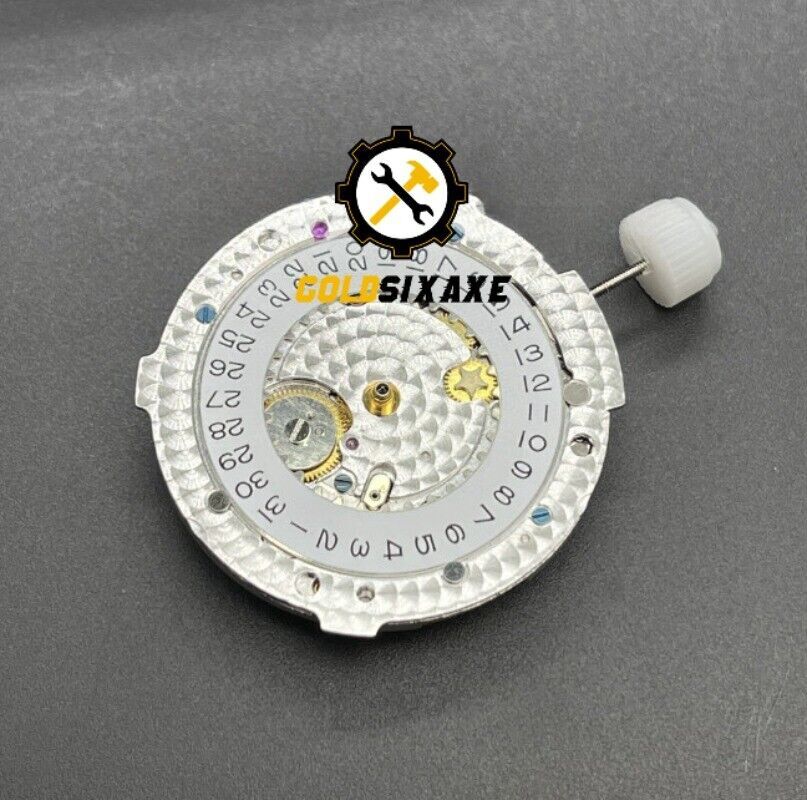 Movement submariner water ghost blue hairspring Replacement Large Wide date 3235