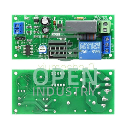 AC 220V Digital Display Delay Relay Module Delay Timer Switch 0-99 S/Min JK13