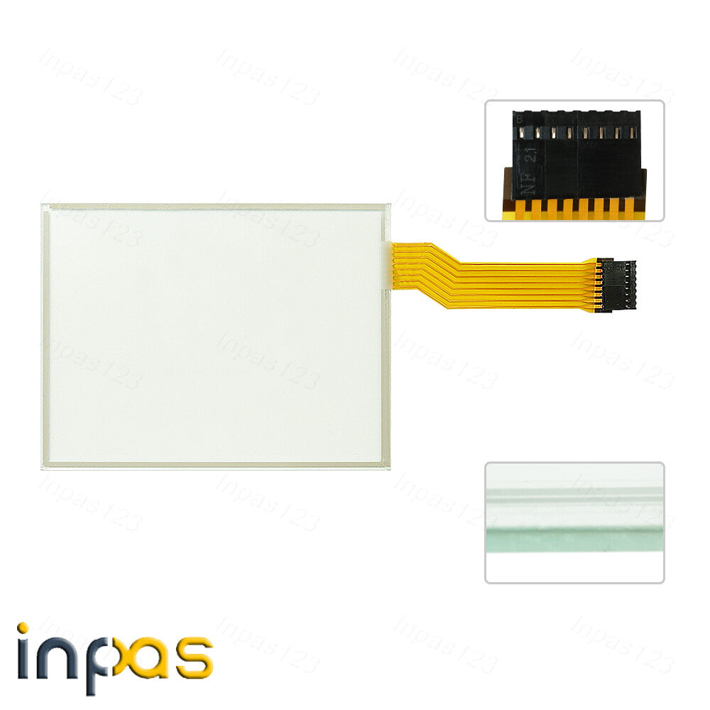 new For 2711P-B7C4A1 2711P-B7C4A2 Touch screen glass + Membrane keypad