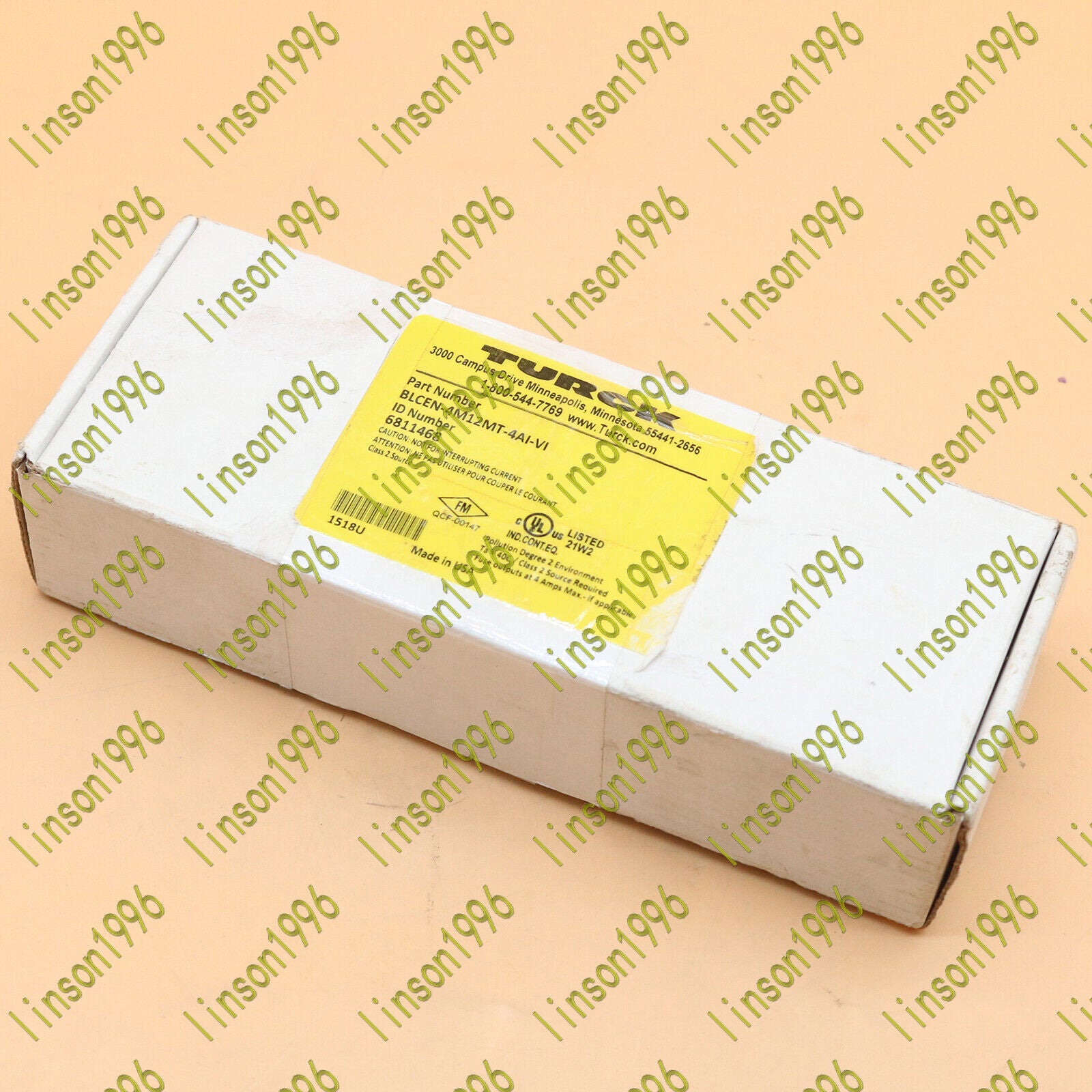 Turck BLCEN-4M12MT-4AI-VI Sensor Module - TURCK