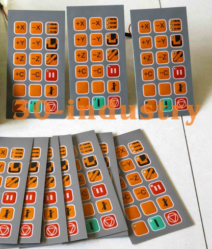 Membrane Keypad for Charmilles EDM SF SE Hand Control Box - CHARMILLES