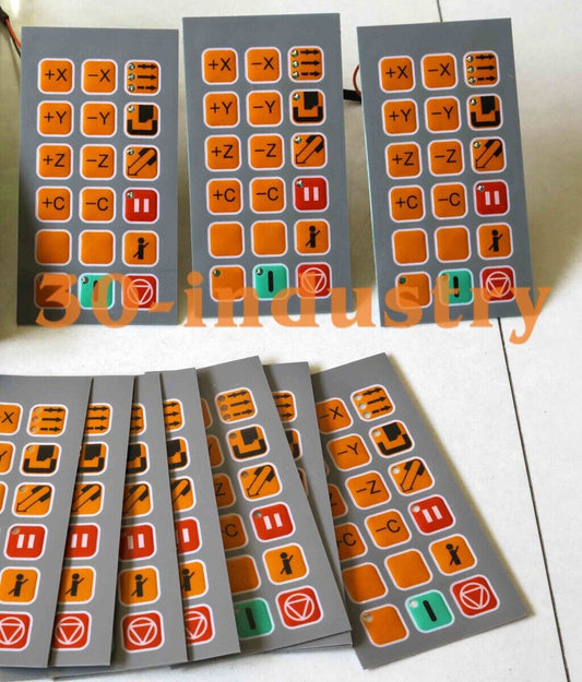Membrane Keypad for Charmilles EDM SF SE Hand Control Box - CHARMILLES