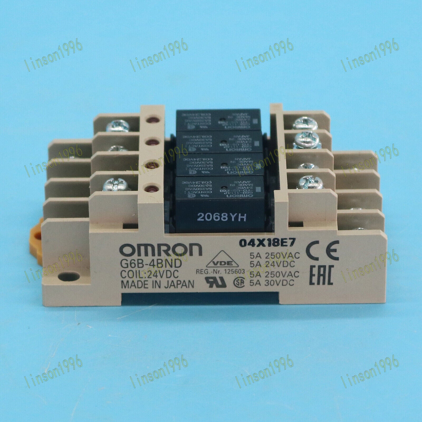 Omron Terminal Relay Block G6B-4BND Fast Delivery - OMRON