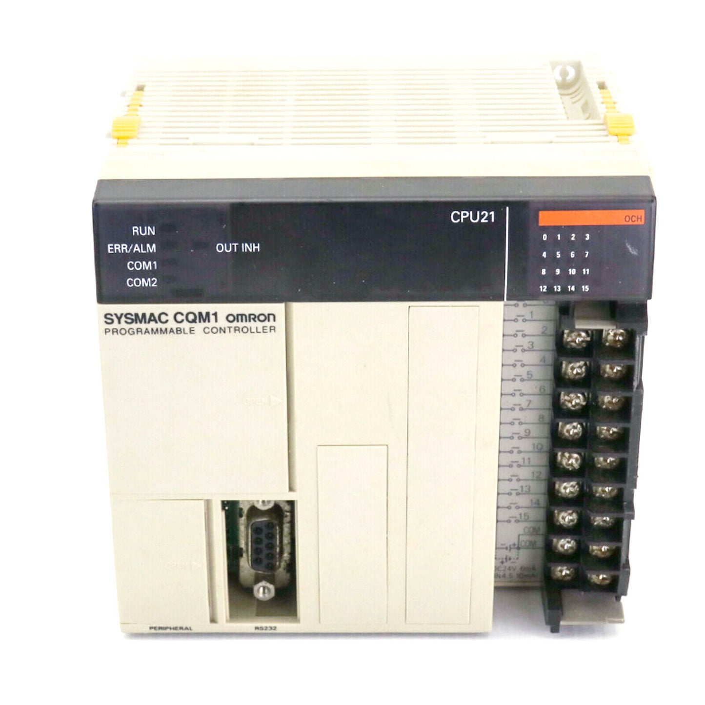 OMRON CQM1-CPU21 programmable controller - OMRON