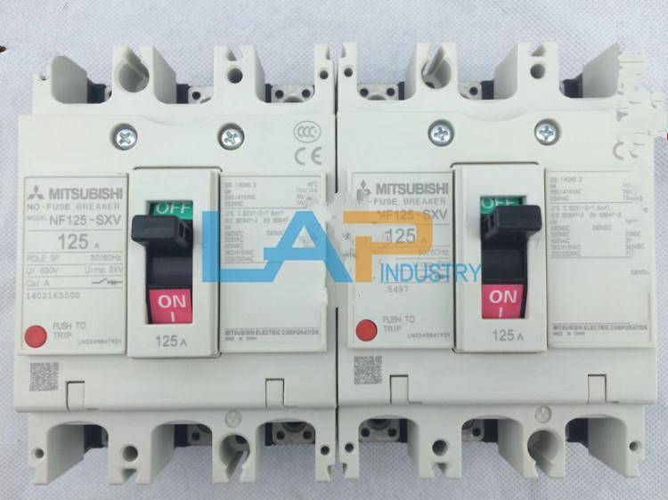 new  IN BOX For Mitsubishi Breaker NF125-SXV 3P 125A