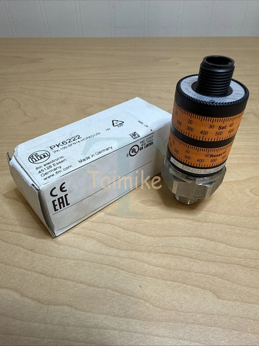 ! IFM PK6222 Pressure Sensor Switch PK-100-SFN14-HCPKG/US/