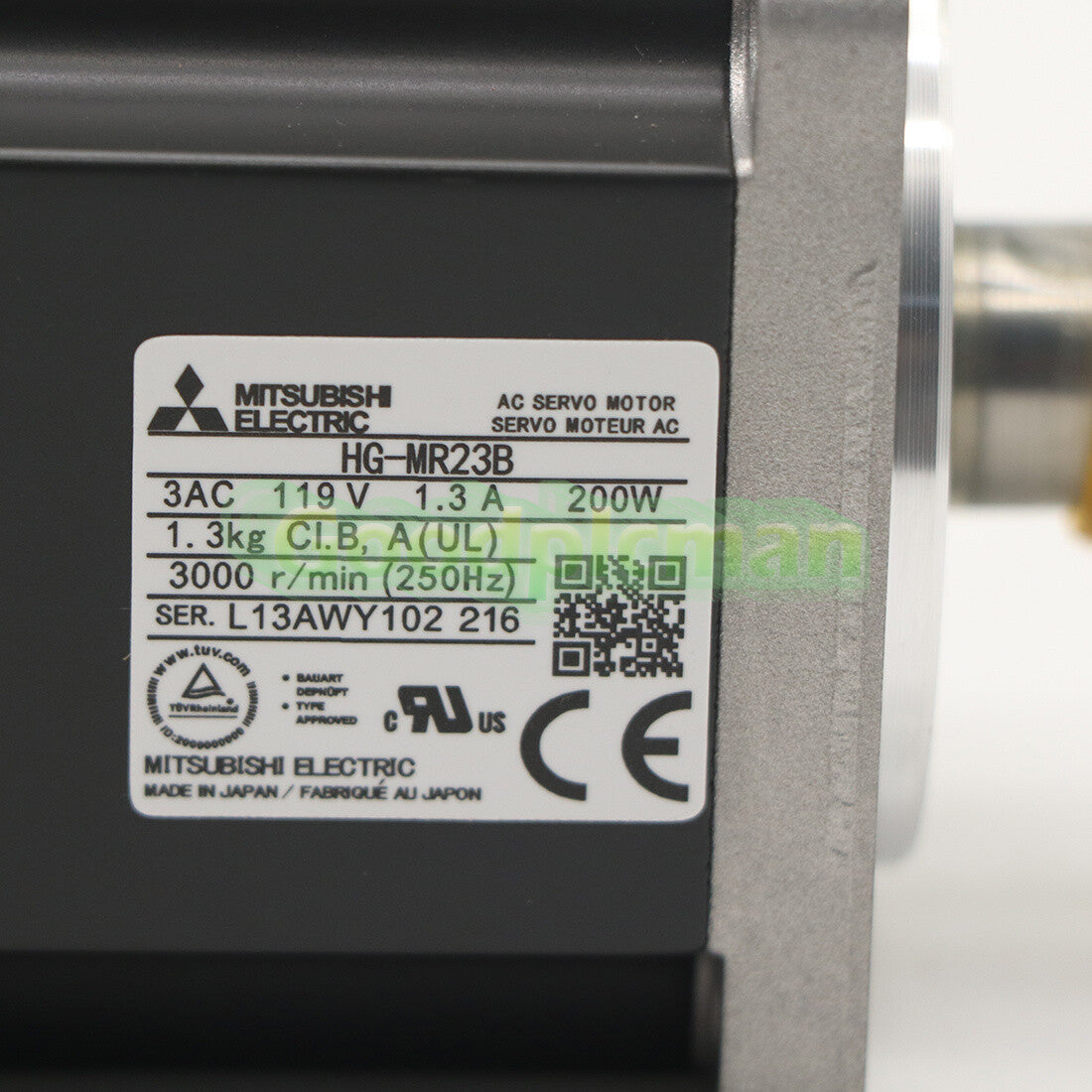 1Pcs Mitsubishi AC Servo Motor HG-MR23B HGMR23B /