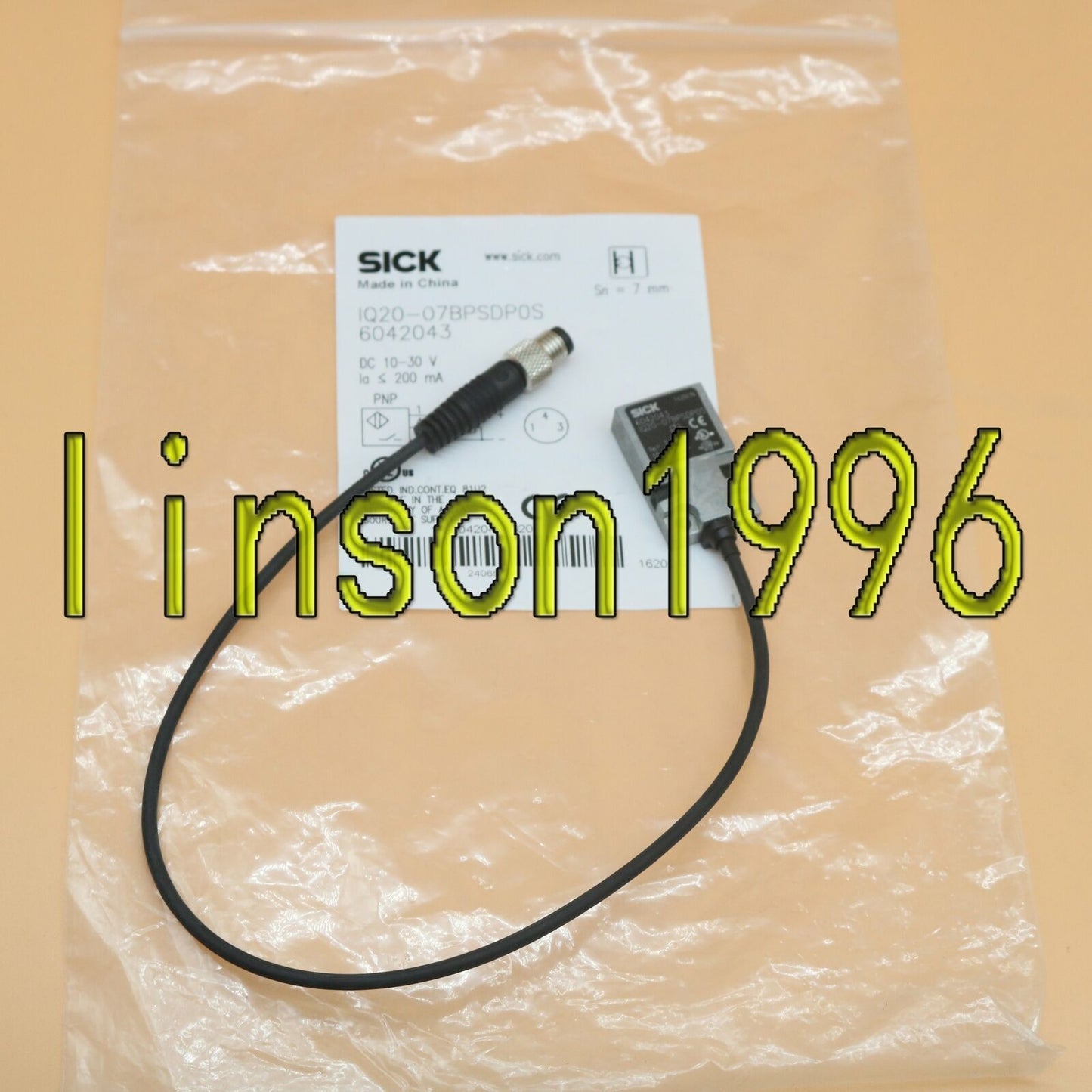 SICK IQ20-07BPSDP0S Proximity Sensors - SICK