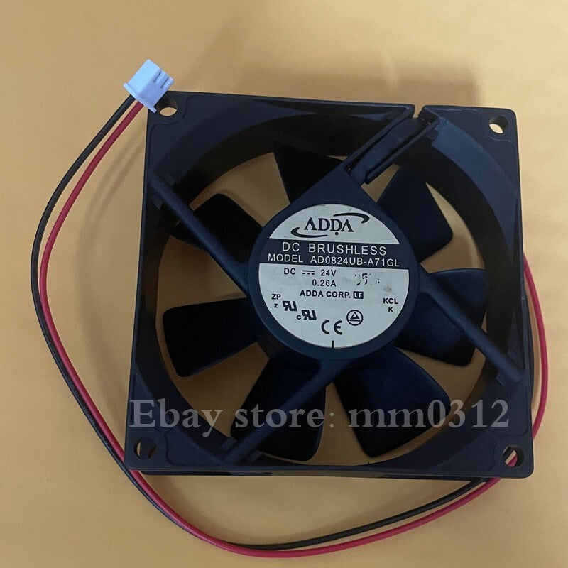 new 1pcs ADDA AD0824UB-A71GL 24V 0.26A inverter with double ball fan 80*80*25MM