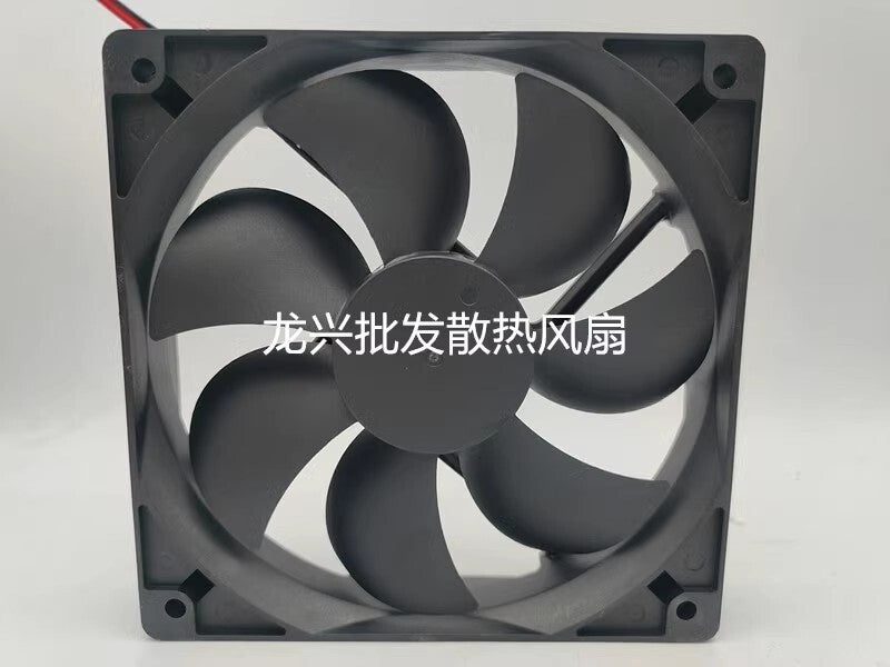 1PCS 4NTF2-12025DC24B DC24V 0.17A 2-wire silent cooling fan