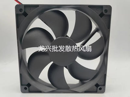 1PCS 4NTF2-12025DC24B DC24V 0.17A 2-wire silent cooling fan