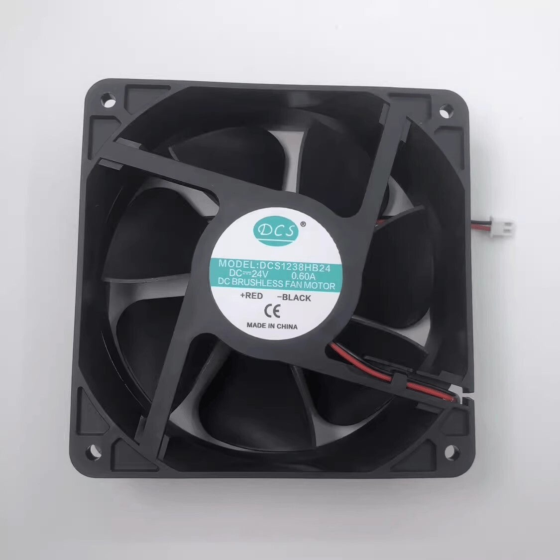 1PCS DCS1238HB24 DC24V 0.06A 2-pin silent cooling fan
