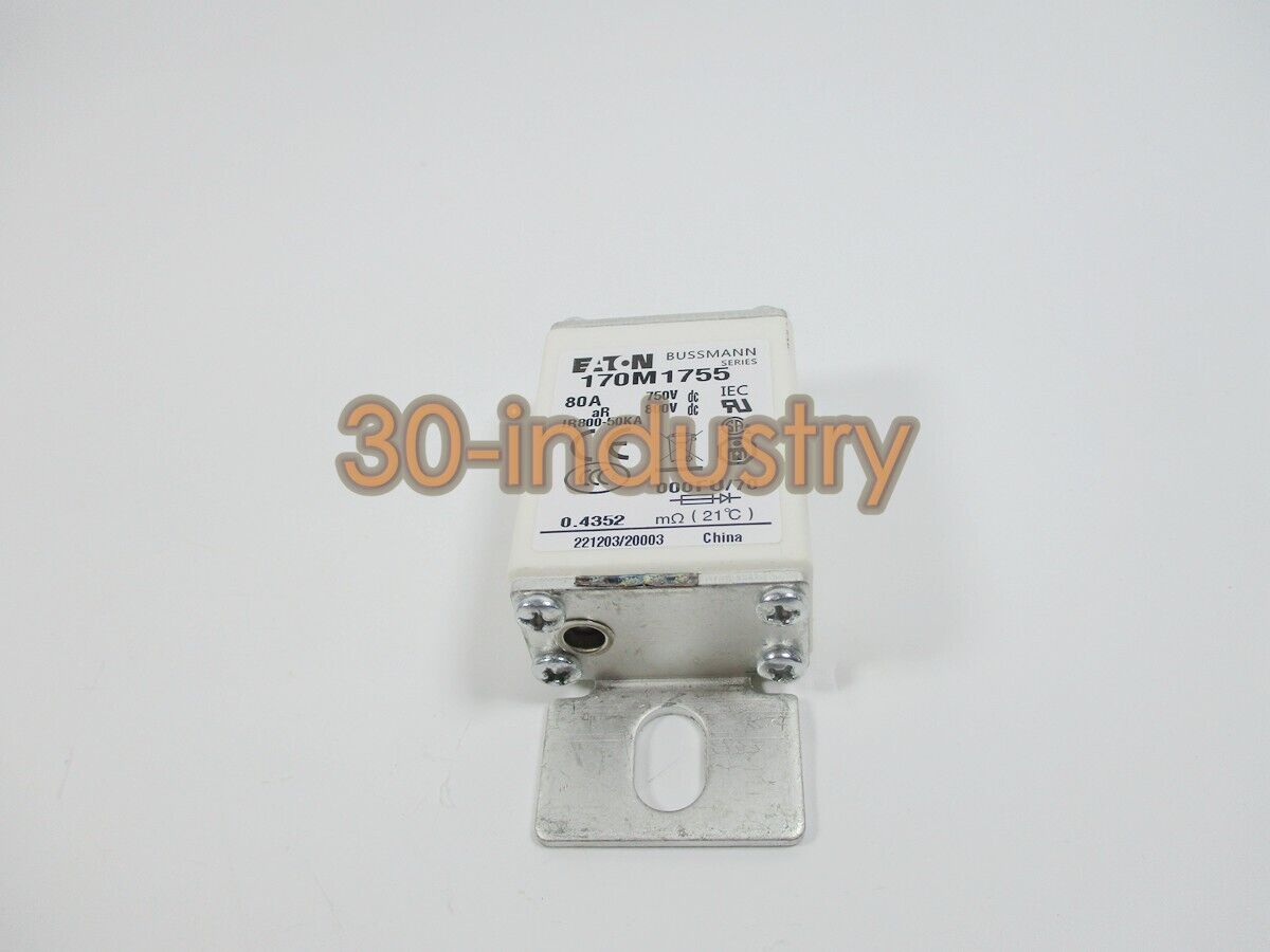 2-Pack Bussmann Fuse 170M1755 80A 750V - BUSSMANN