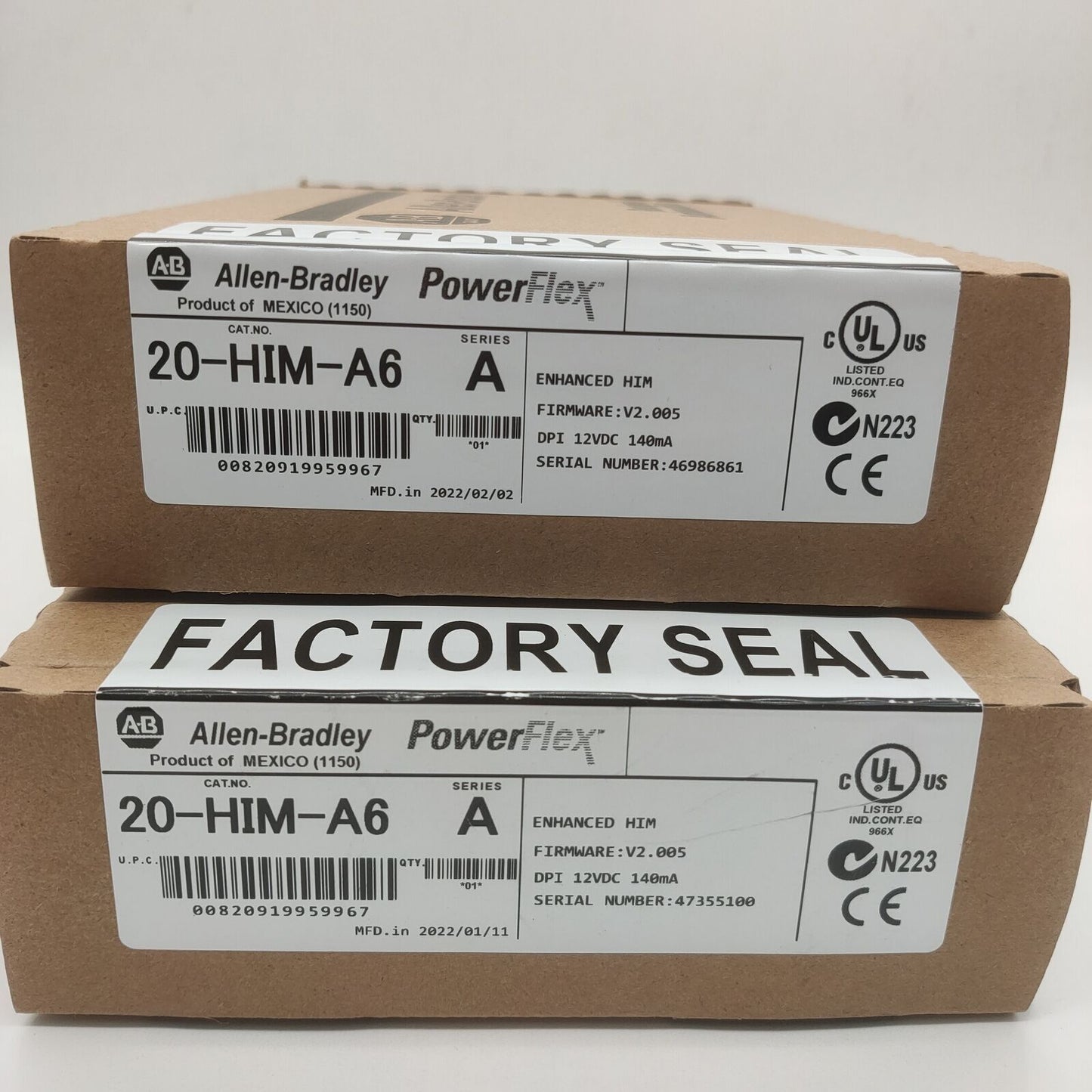 20HIM-A6 Allen-Bradley PowerFlex Architecture Class HIM 20HIMA6, Brand New - ALLEN-BRADLEY